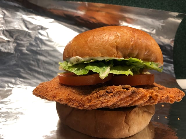 Spicy Crispy Chicken Sandwich.